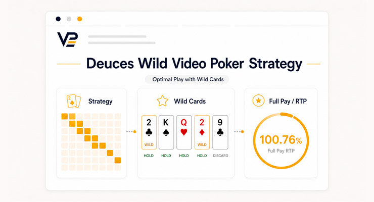 Deuces wild video poker strategy