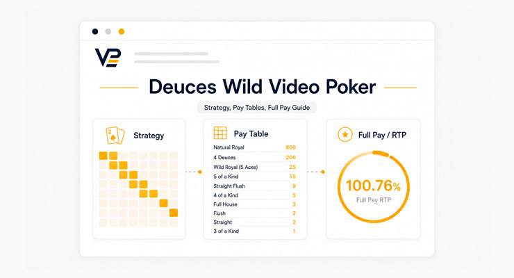 Deuces wild video poker