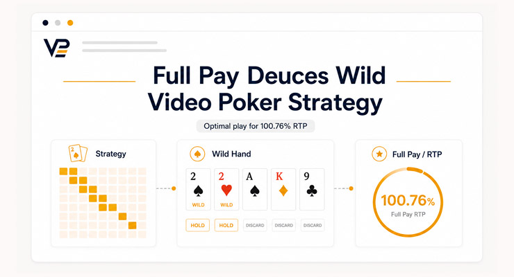 Full pay deuces wild video poker strategy